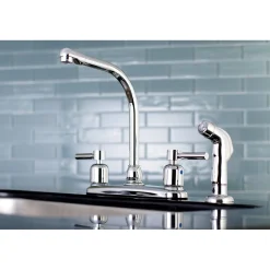 Concord Centerset Kitchen Faucet Faucets With Side Spray