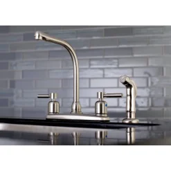 Concord Centerset Kitchen Faucet Faucets With Side Spray