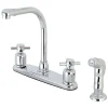 Online Concord Centerset 4-Hole Kitchen Faucet Faucets With Side Spray