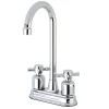 Sale Concord 4" Centerset High-Arch Spout Bar Faucet Bar Faucets