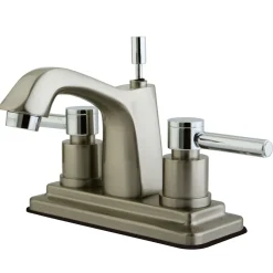 Sale Concord 4" Centerset Lavatory Faucet with Two Handle and Brass Pop-up 4" Center Set