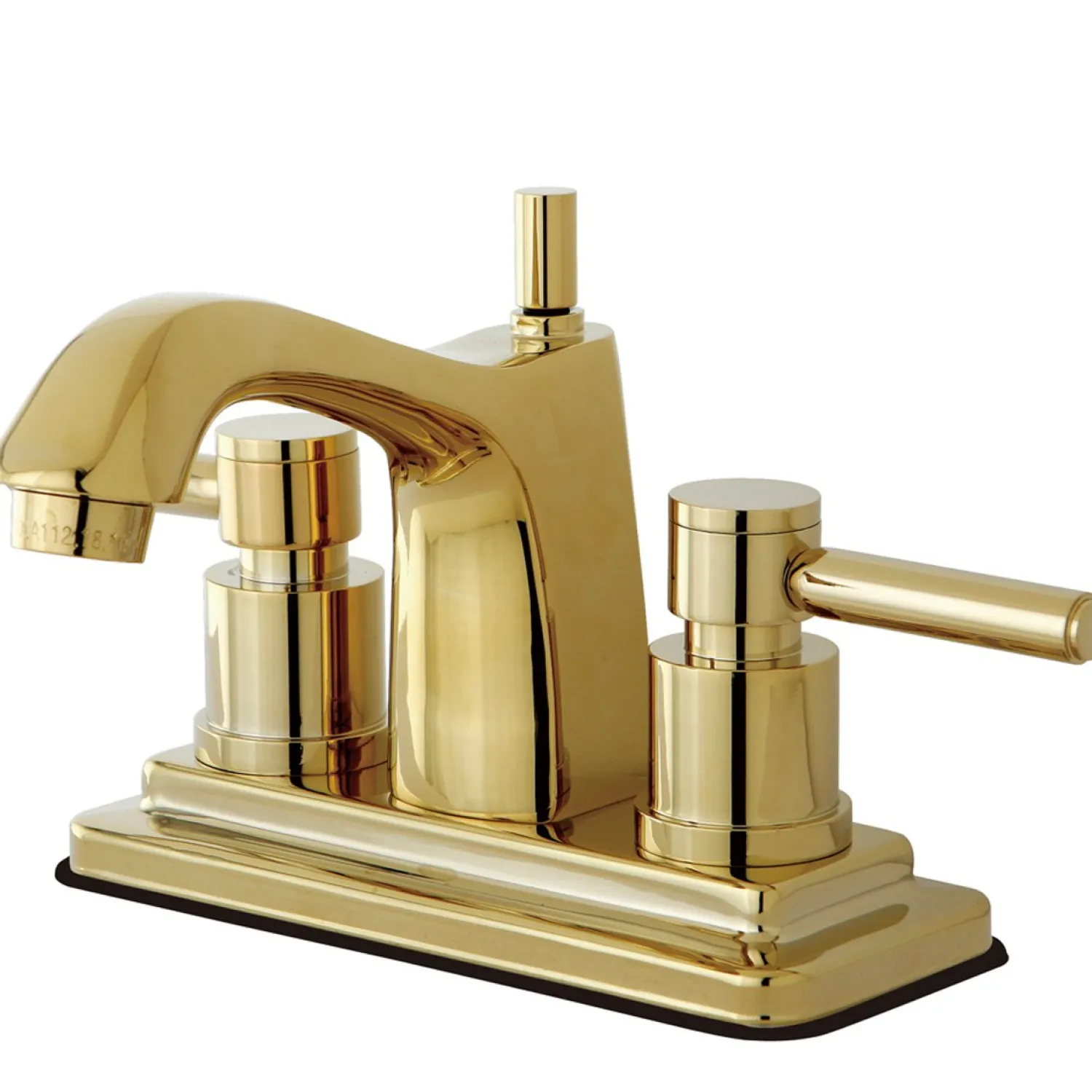 Hot Concord 4" Centerset Lavatory Faucet with Brass Pop-up and Two Handle 4" Center Set