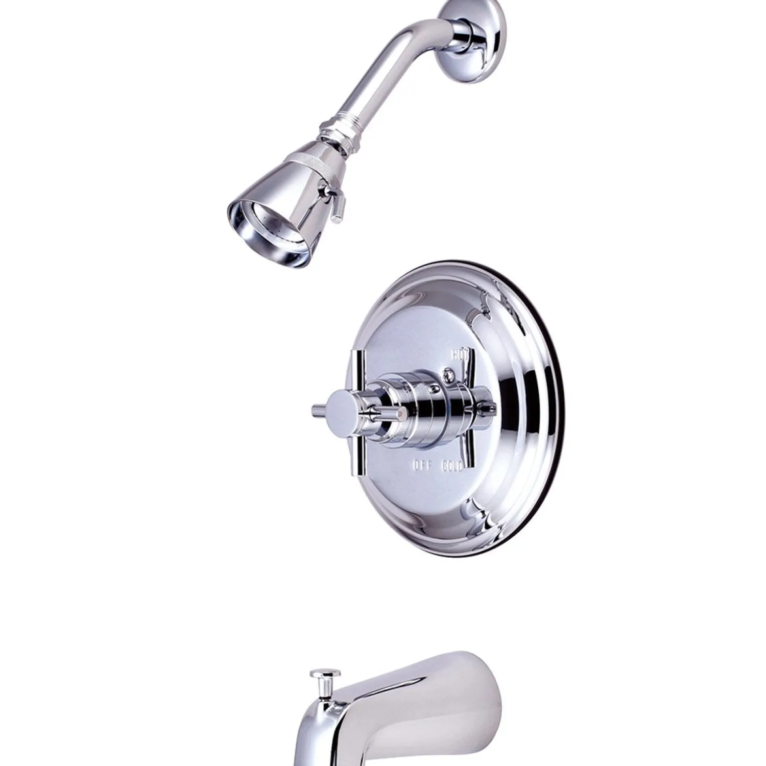 Discount Concord Contemporary Single Handle Tub and Shower Faucet Tub & Shower Sets