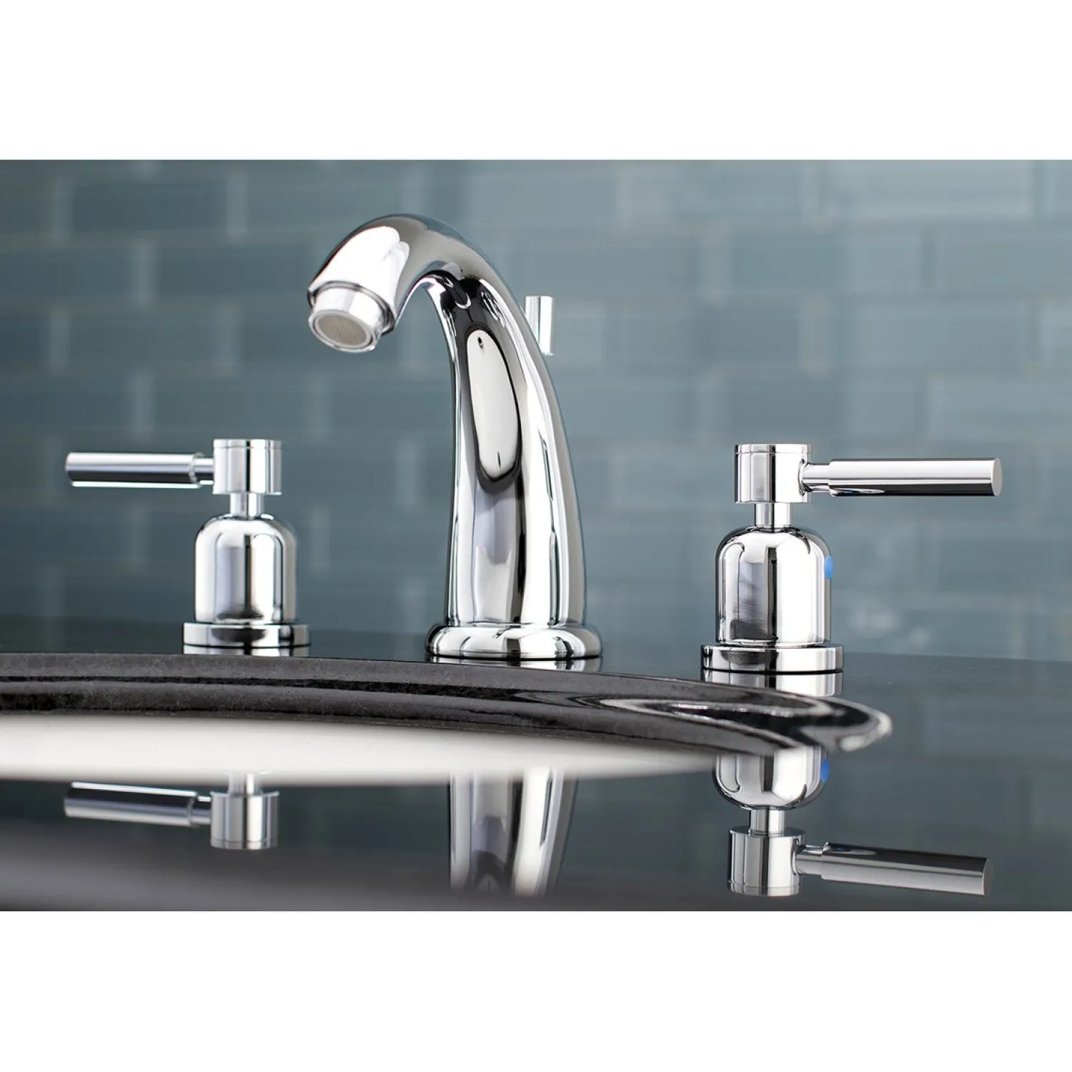 Best Concord Deck Mount 8-Inch Widespread Bathroom Faucet 8" Widespread