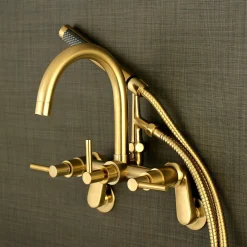 Sale Concord Deck Mount Wall Mount Tub Filler with Hand Shower Tub & Shower Sets|Tub Faucets
