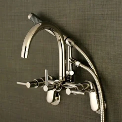 Sale Concord Deck Mount Wall Mount Tub Filler with Hand Shower Tub & Shower Sets|Tub Faucets