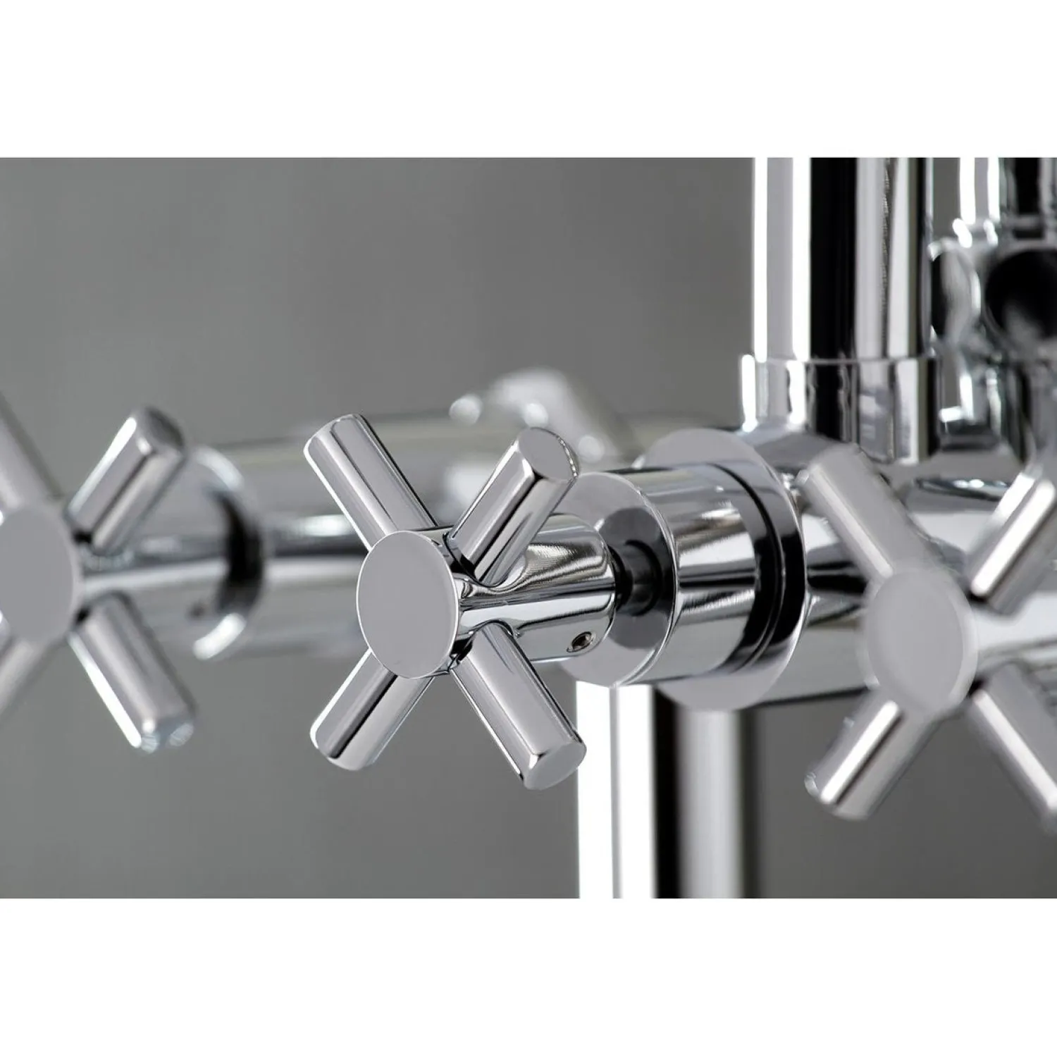 Hot Concord Deck Mount 2-Hole Tub Filler with Hand Shower Tub & Shower Sets|Tub Faucets