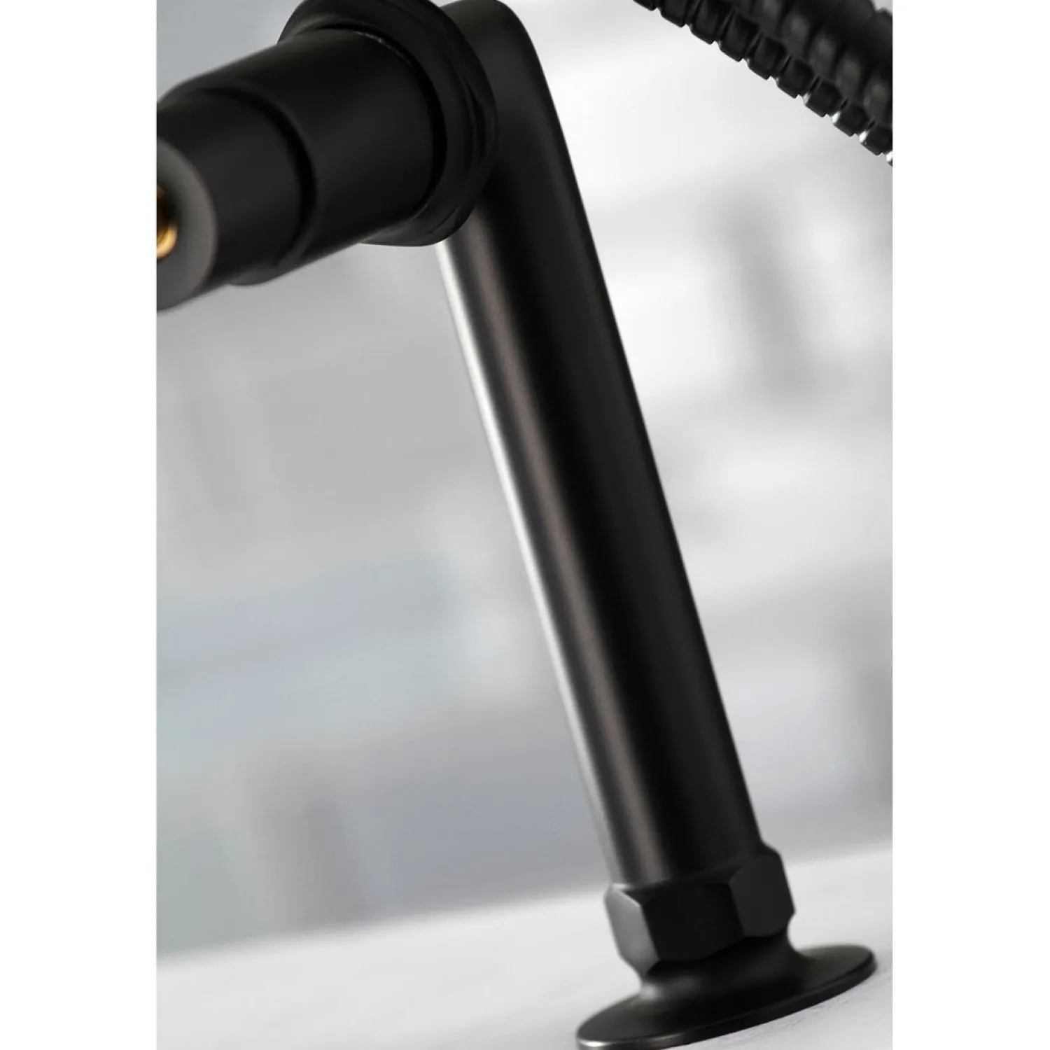 Hot Concord Deck Mount 2-Hole Tub Filler with Hand Shower Tub & Shower Sets|Tub Faucets