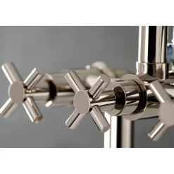 Hot Concord Deck Mount 2-Hole Tub Filler with Hand Shower Tub & Shower Sets|Tub Faucets
