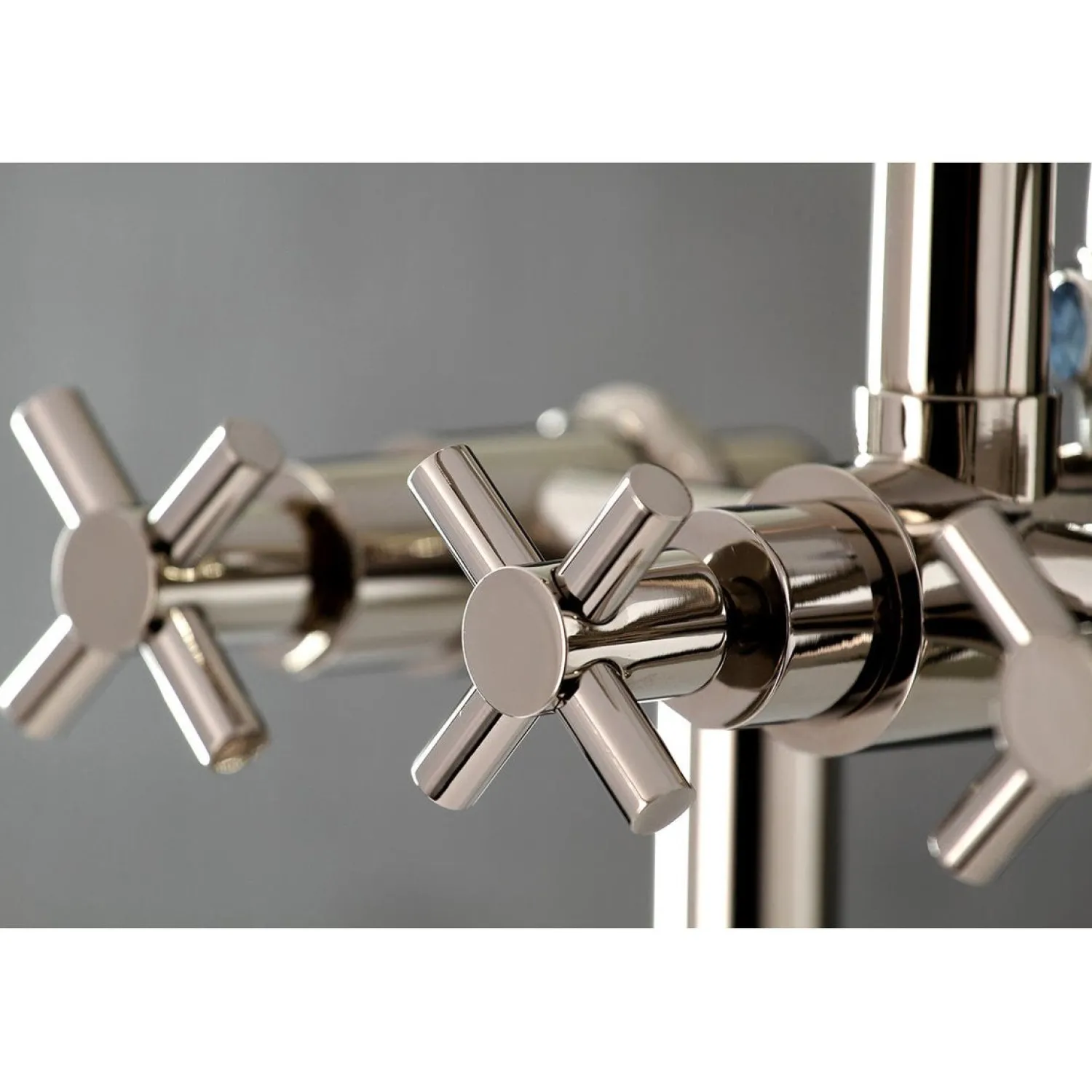 Hot Concord Deck Mount 2-Hole Tub Filler with Hand Shower Tub & Shower Sets|Tub Faucets