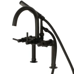Hot Concord Deck Mount Tub Filler with Hand Shower Tub & Shower Sets|Tub Faucets