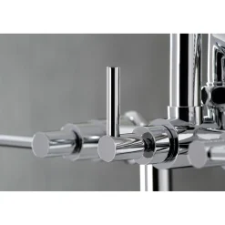 Hot Concord Deck Mount Tub Filler with Hand Shower Tub & Shower Sets|Tub Faucets