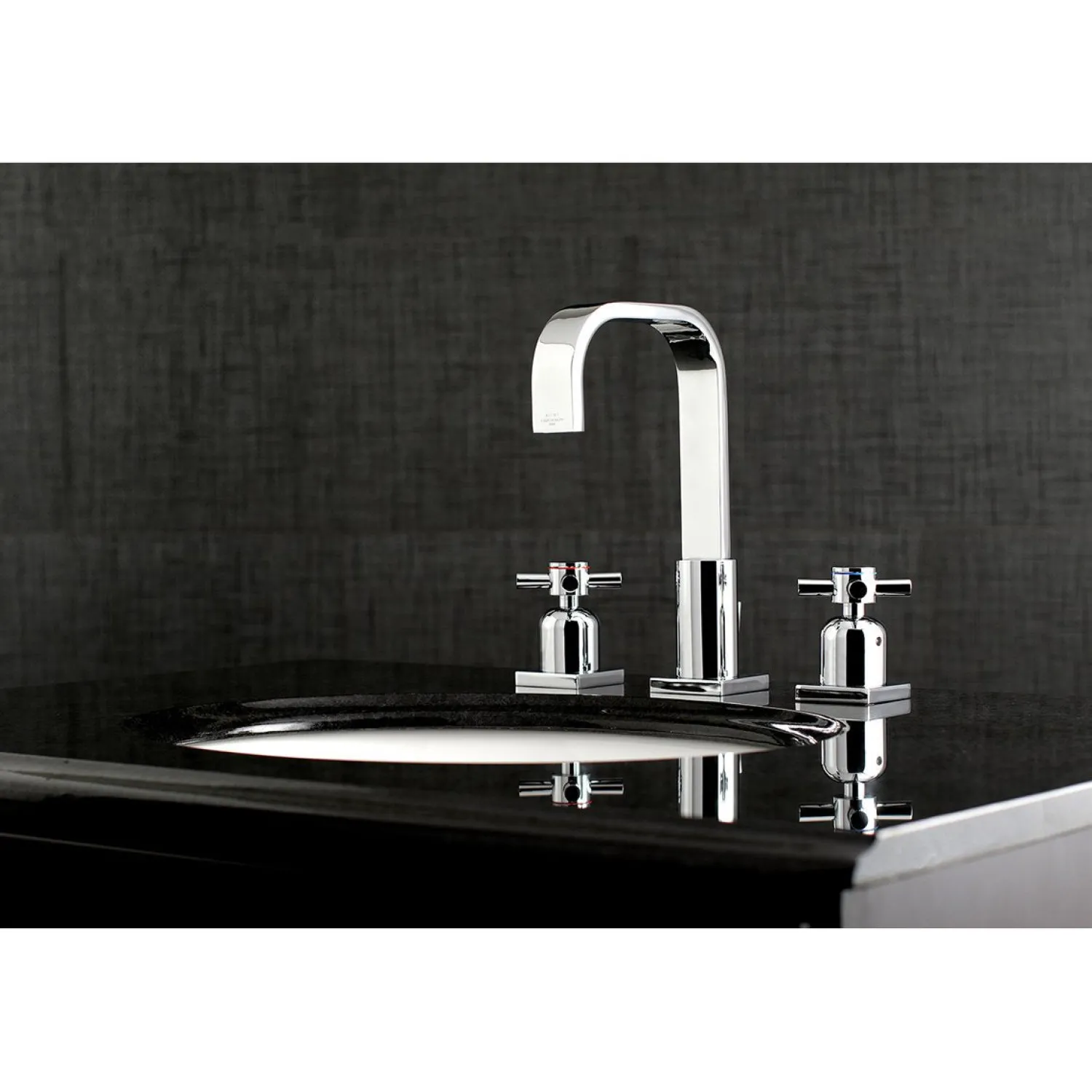 Discount Concord Fauceture Deck Mount 8-Inch Widespread Bathroom Faucet 8" Widespread