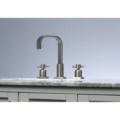 Discount Concord Fauceture Deck Mount 8-Inch Widespread Bathroom Faucet 8