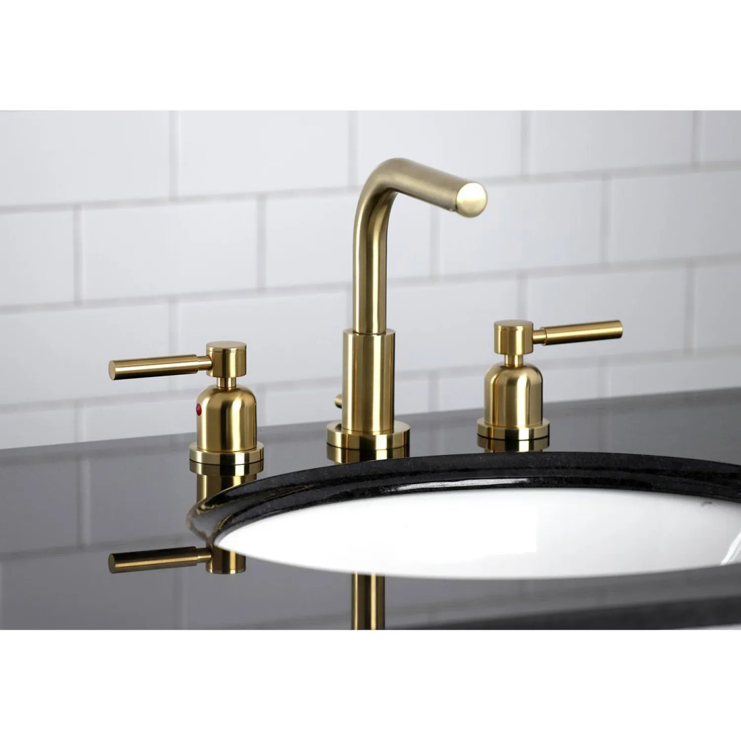 Online Concord Fauceture 8-Inch Widespread Deck Mount Bathroom Faucet 8" Widespread