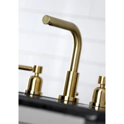 Online Concord Fauceture 8-Inch Widespread Deck Mount Bathroom Faucet 8