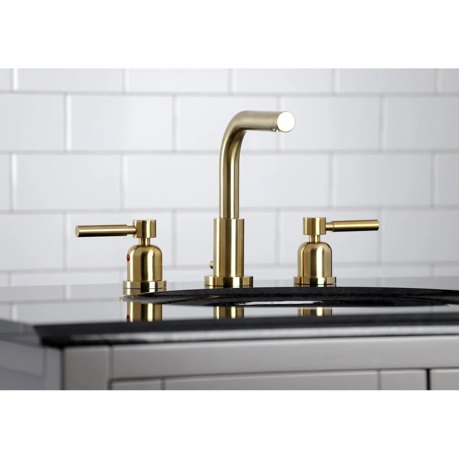 Online Concord Fauceture 8-Inch Widespread Deck Mount Bathroom Faucet 8" Widespread