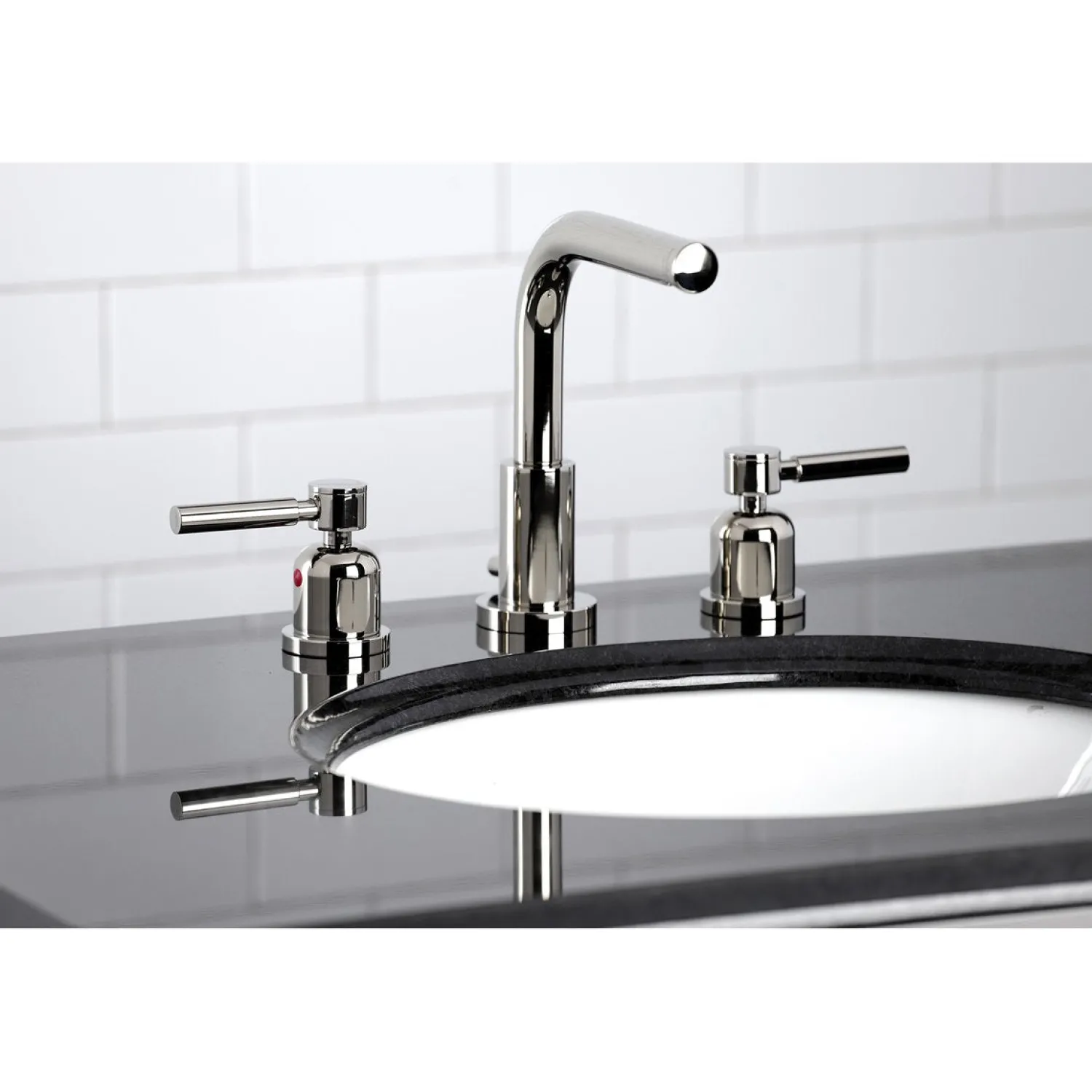 Online Concord Fauceture 8-Inch Widespread Deck Mount Bathroom Faucet 8" Widespread
