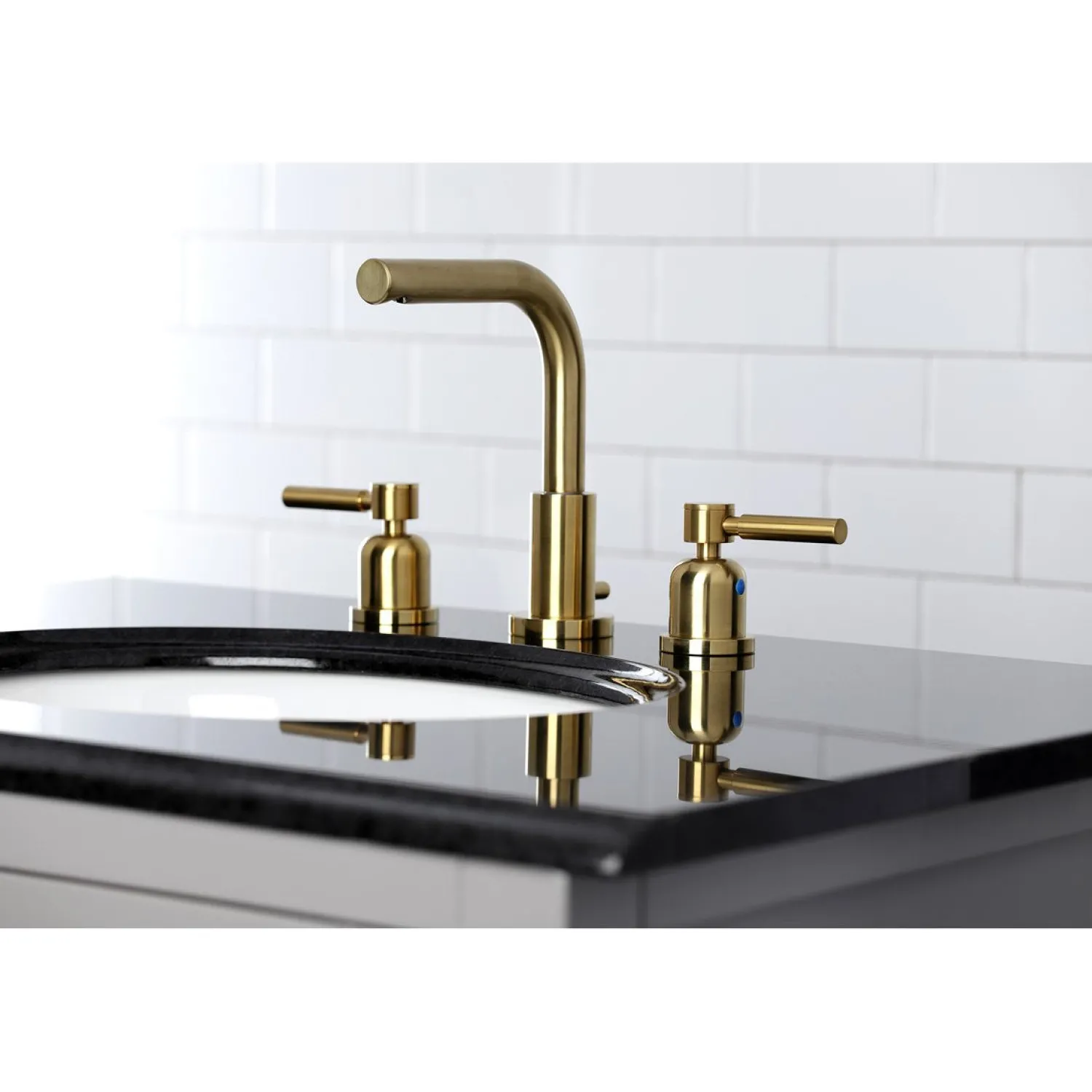 Online Concord Fauceture 8-Inch Widespread Deck Mount Bathroom Faucet 8" Widespread