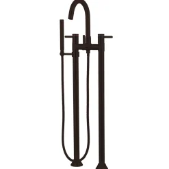 Concord Floor Mount Freestanding Tub Filler with Hand Shower Free Standing Tub Fillers|Tub Faucets