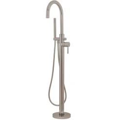 Best Concord Floor Mount Tub Filler with Hand Shower Free Standing Tub Fillers|Tub Faucets