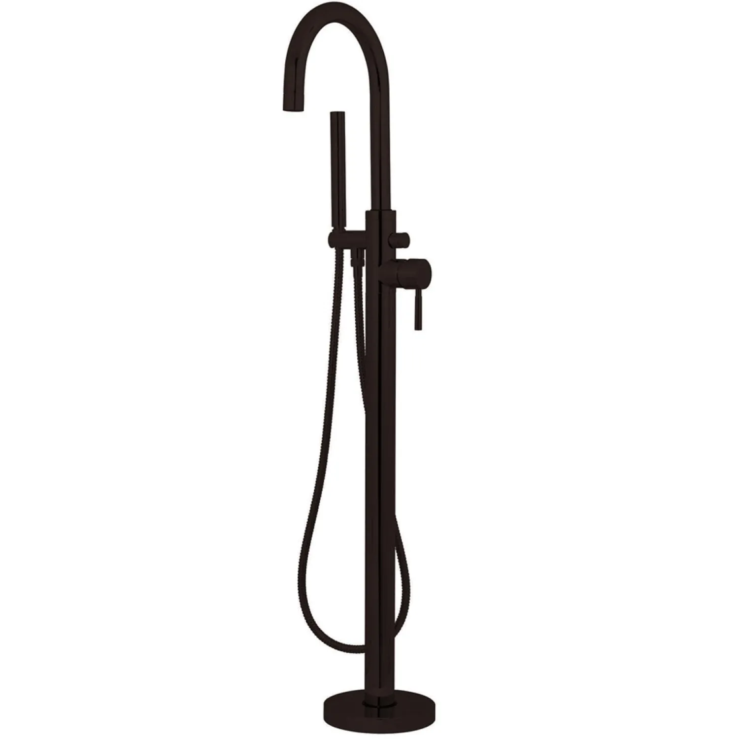 Best Concord Floor Mount Tub Filler with Hand Shower Free Standing Tub Fillers|Tub Faucets