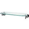 New Concord Glass Shelf in Polished Chrome Shelves