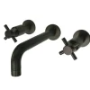 Hot Concord 2-Handle 3-Hole Wall Mount Bathroom Faucet Wall Mount