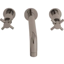Hot Concord 2-Handle 3-Hole Wall Mount Bathroom Faucet Wall Mount