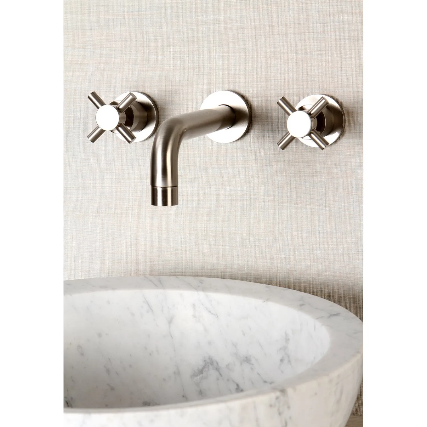 Hot Concord 2-Handle 3-Hole Wall Mount Bathroom Faucet Wall Mount