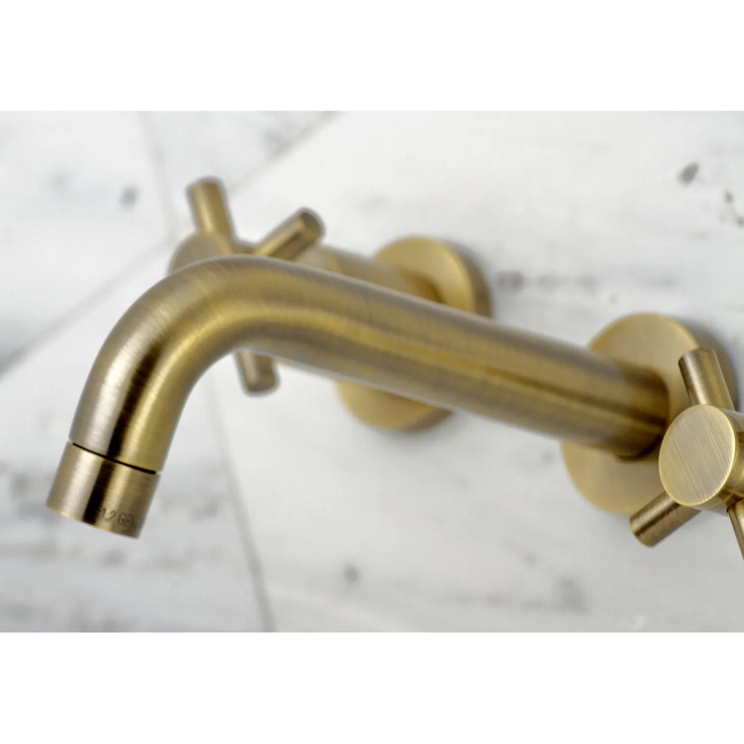 Hot Concord 2-Handle 3-Hole Wall Mount Bathroom Faucet Wall Mount