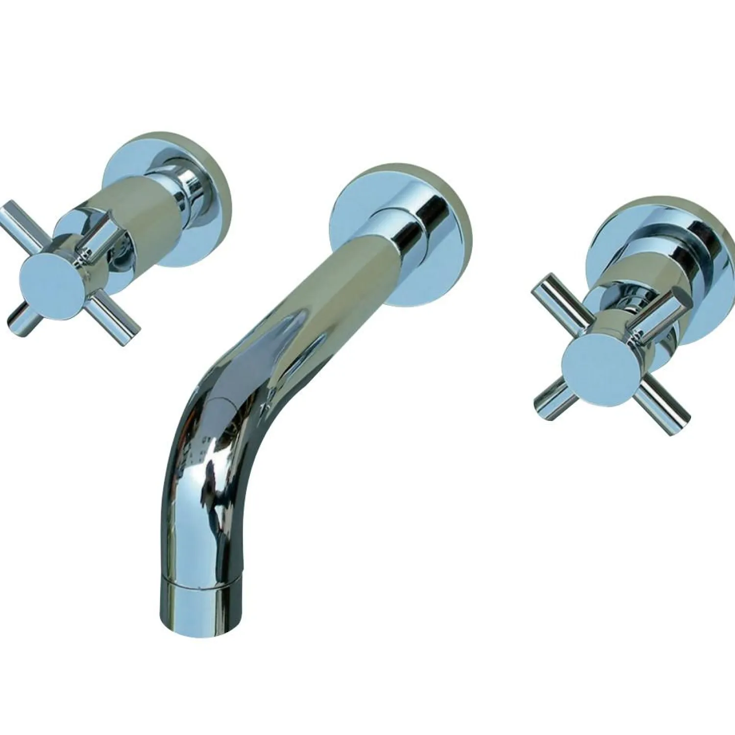 Hot Concord 2-Handle 3-Hole Wall Mount Bathroom Faucet Wall Mount