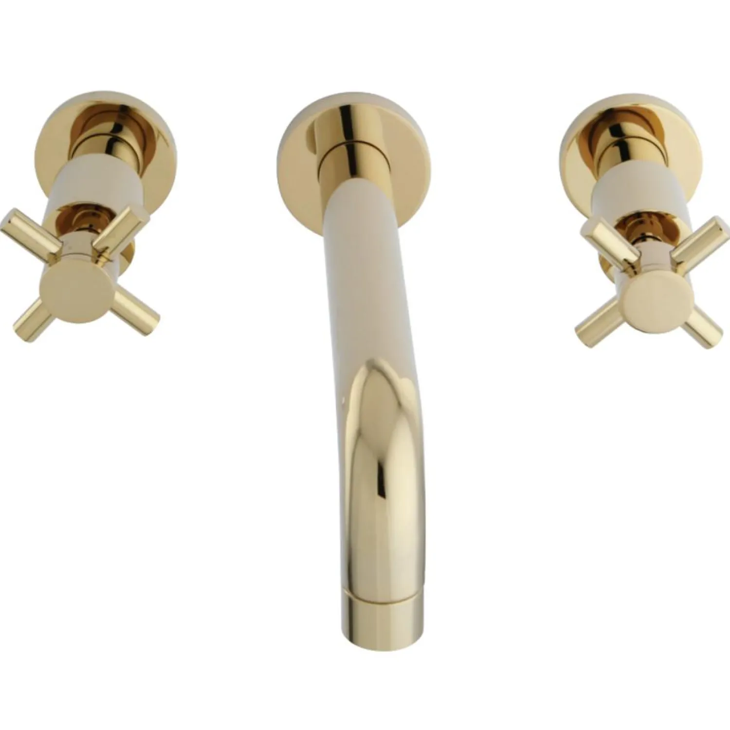 Hot Concord 2-Handle 3-Hole Wall Mount Bathroom Faucet Wall Mount