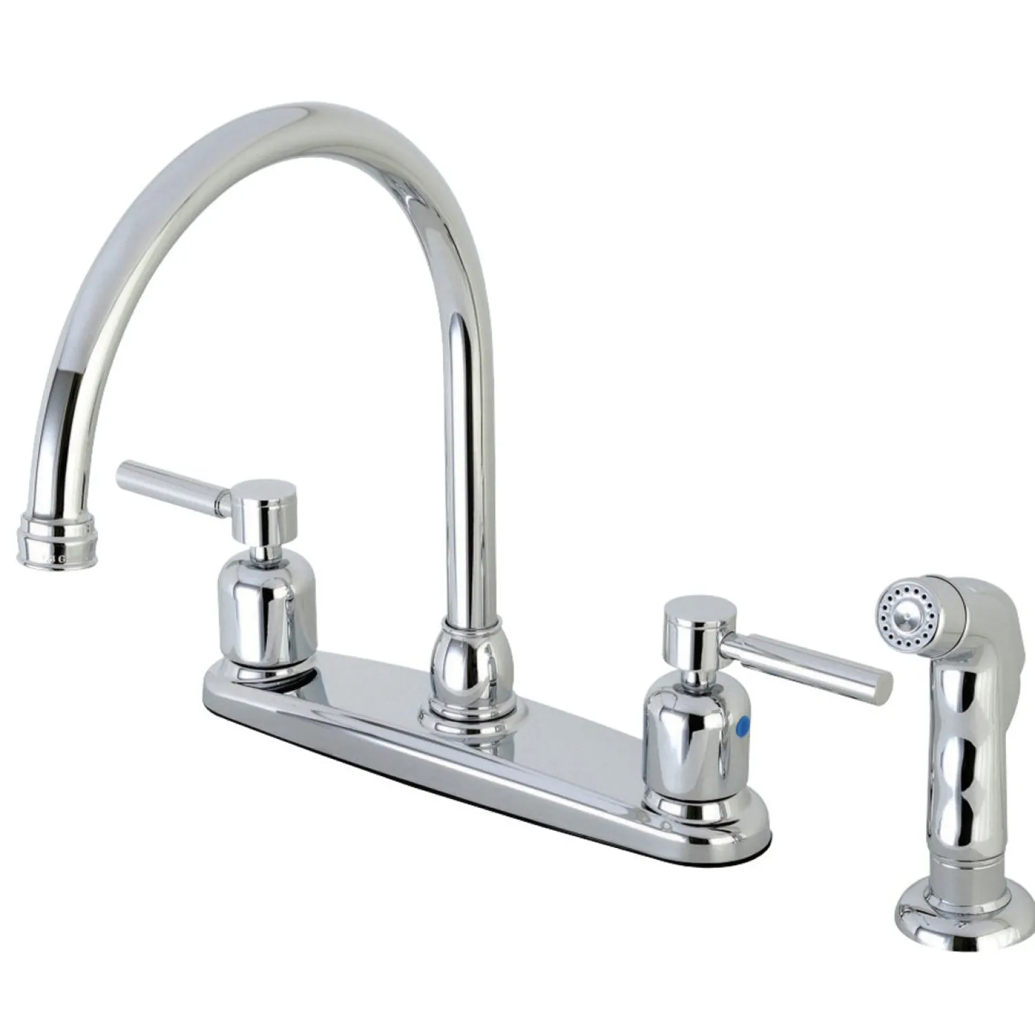 Outlet Concord 4-Hole Centerset Kitchen Faucet Faucets With Side Spray