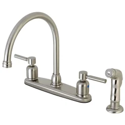 Outlet Concord 4-Hole Centerset Kitchen Faucet Faucets With Side Spray