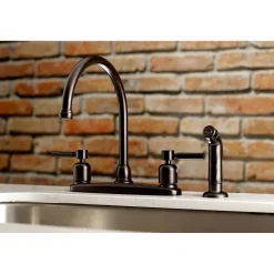 Outlet Concord 4-Hole Centerset Kitchen Faucet Faucets With Side Spray