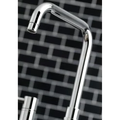 Sale Concord 4-Hole Two-Handle Bridge Kitchen Faucet with Brass Side Sprayer Faucets With Side Spray|Bridge Faucets