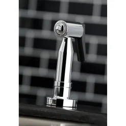 Sale Concord 4-Hole Two-Handle Bridge Kitchen Faucet with Brass Side Sprayer Faucets With Side Spray|Bridge Faucets