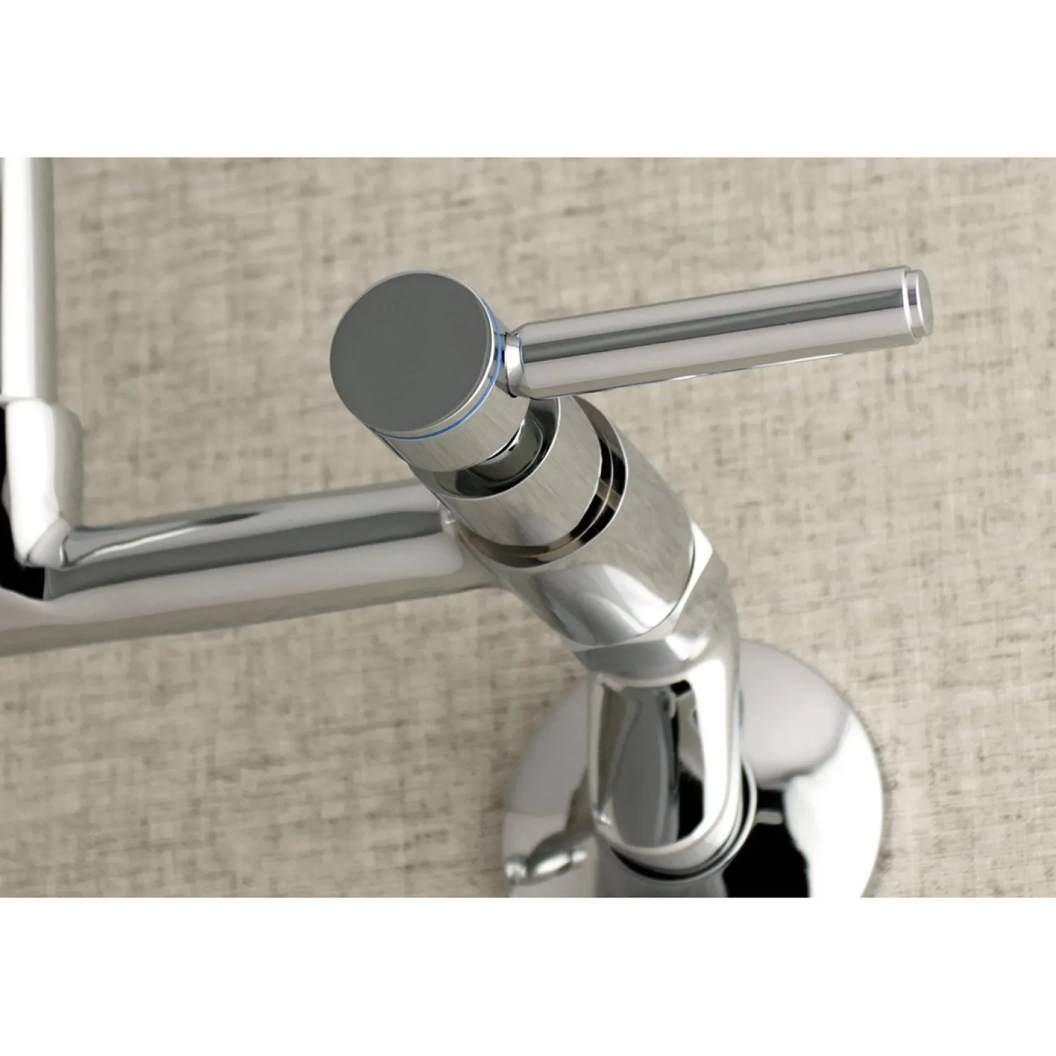 Clearance Concord 8-Inch Adjustable Center Wall Mount 2-Hole Kitchen Faucet Wall Mounted Kitchen Faucets