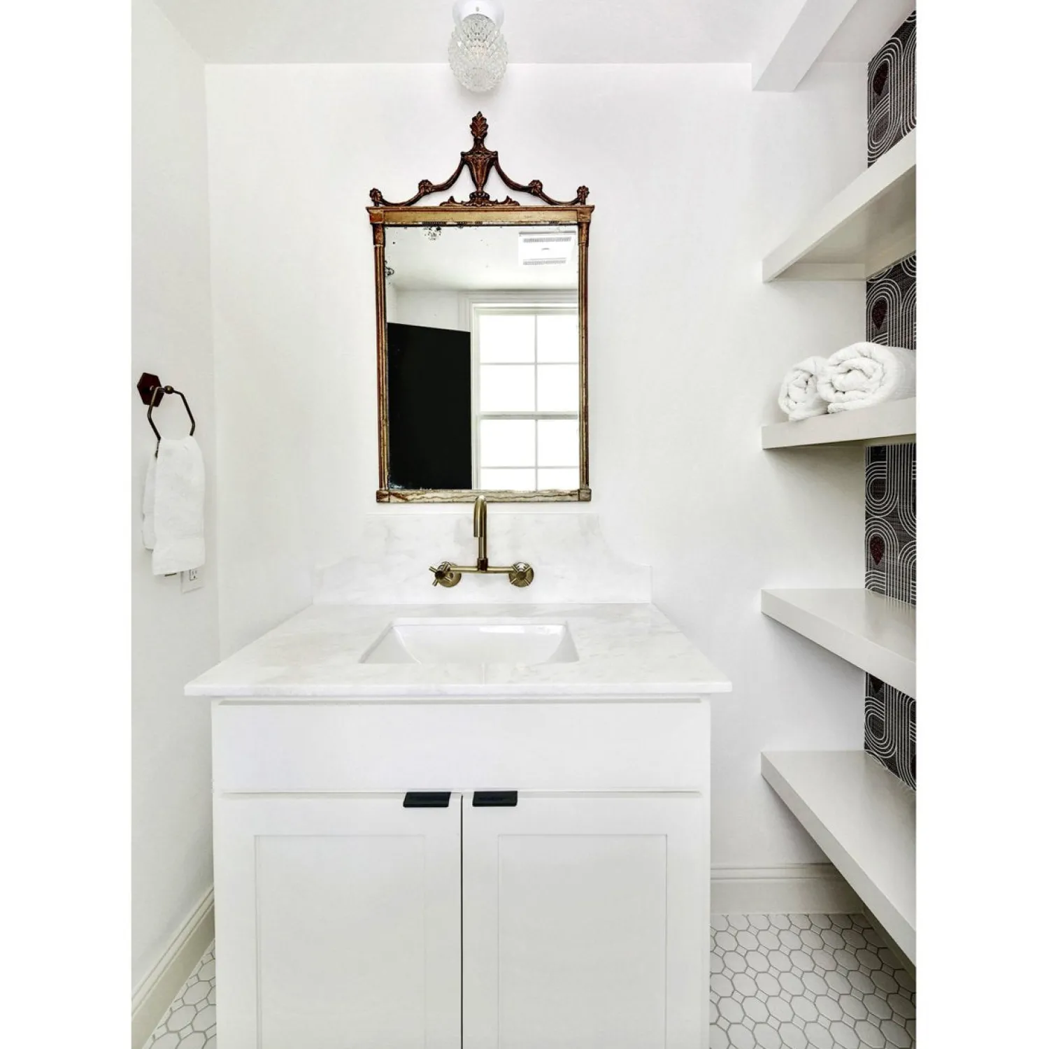 New Concord 8-Inch Adjustable Center 2-Hole Wall Mount Kitchen Faucet Wall Mounted Kitchen Faucets