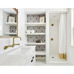 New Concord 8-Inch Adjustable Center 2-Hole Wall Mount Kitchen Faucet Wall Mounted Kitchen Faucets