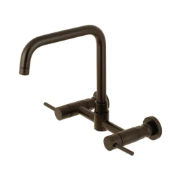 Concord 8-Inch Centerset Wall Mount Kitchen Faucet Wall Mounted Kitchen Faucets