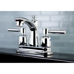 Hot Concord 4-Inch 3-Hole Centerset Deck Mount Bathroom Faucet 4" Center Set