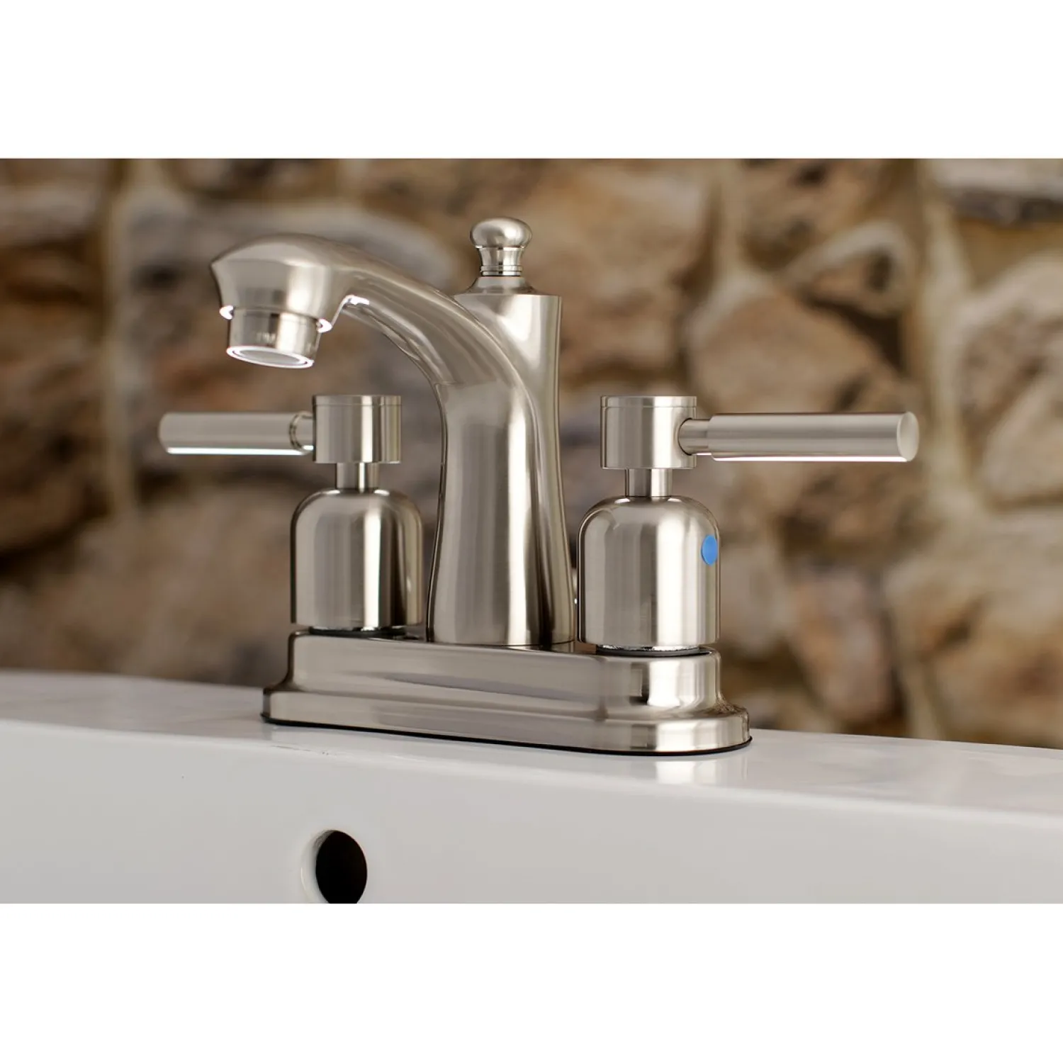 Hot Concord 4-Inch 3-Hole Centerset Deck Mount Bathroom Faucet 4" Center Set