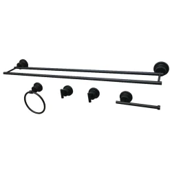 Outlet Concord 5-Piece 30.88" x 7.13" Bathroom Accessory Set Accessory Packages