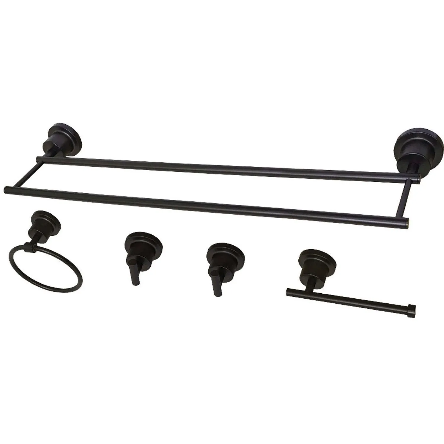 Outlet Concord 5-Piece 30.88" x 7.13" Bathroom Accessory Set Accessory Packages