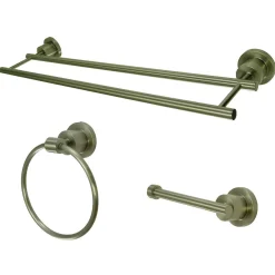 Outlet Concord 3-Piece 24" Bathroom Accessories Set Accessory Packages