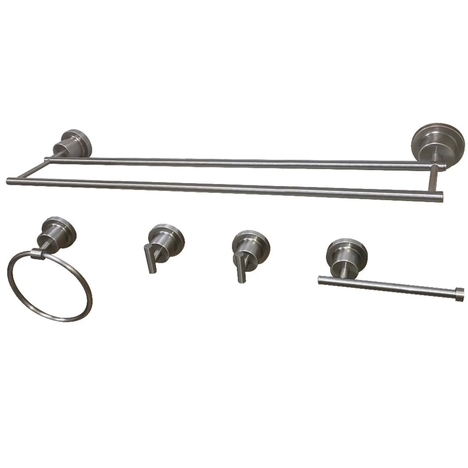 Best Concord 5-Piece 18.88" x 7.13" Bathroom Accessory Set Accessory Packages