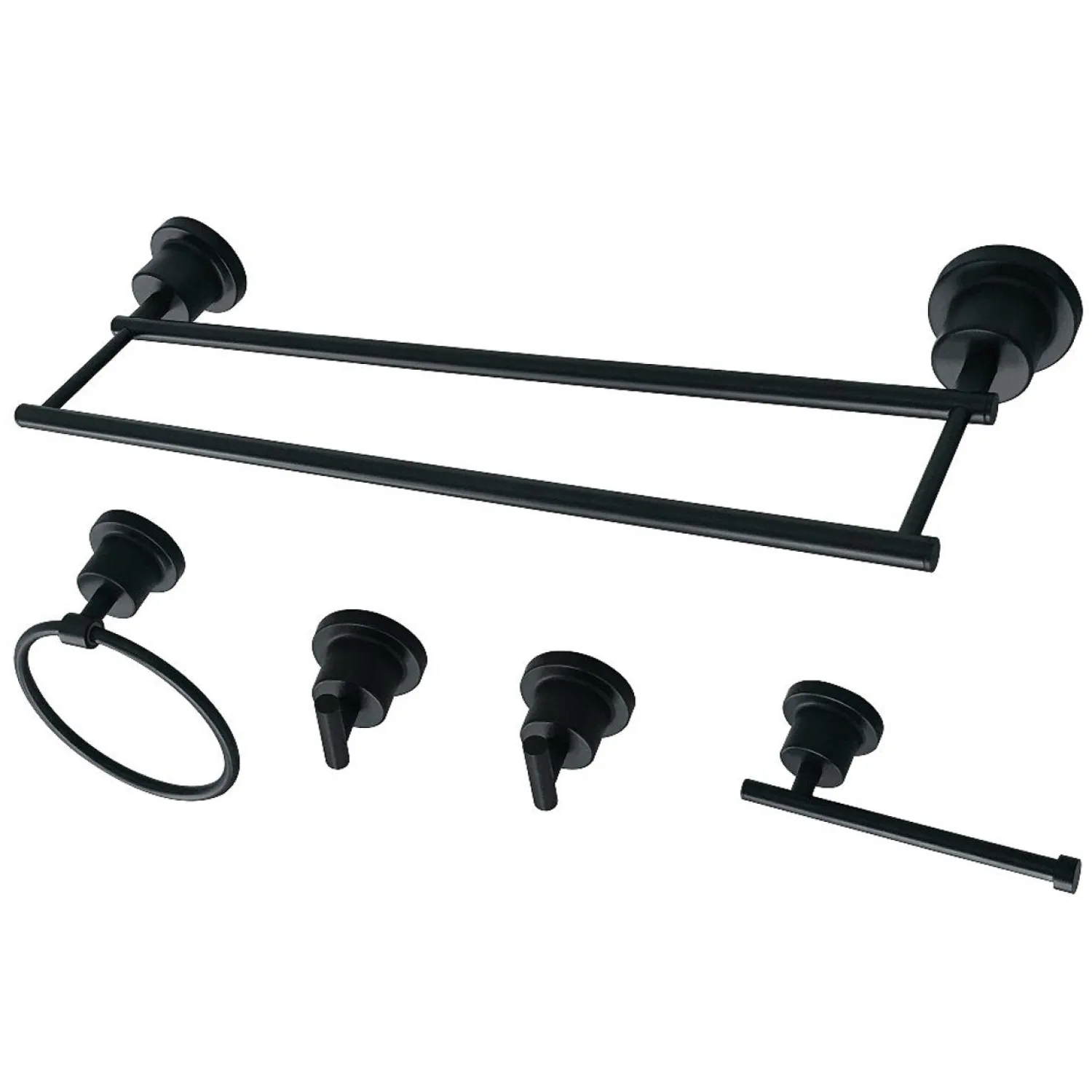 Best Concord 5-Piece 18.88" x 7.13" Bathroom Accessory Set Accessory Packages