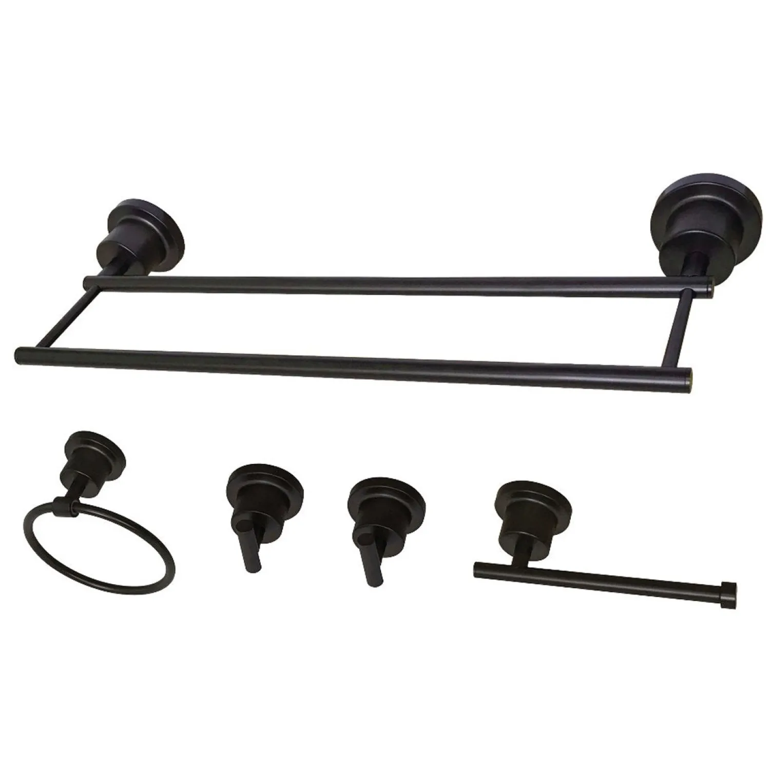 Best Concord 5-Piece 18.88" x 7.13" Bathroom Accessory Set Accessory Packages